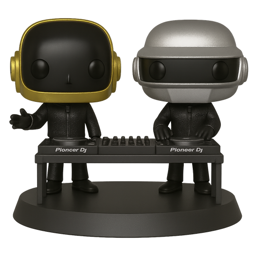 🎵 muñeco funko pop de daft punk・Archivo STL para Impresión 3D・Cults