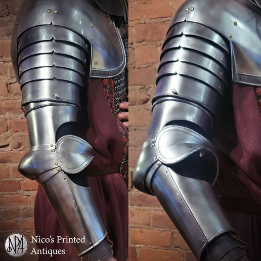 Main_02.jpg 16th Century Plate Vambrances (Arm Harness)