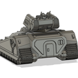 STD-3.png American Mecha Hachiman Fire Support Tank with supports