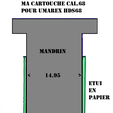 Ma cartouche cal68.png STL-Datei Cartridge for UMAREX HDS 68・Modell für 3D-Drucker zum Herunterladen, oasisk