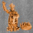 Aztec Warrior 4 Prey 1.jpg Aztec warriors and bard miniatures