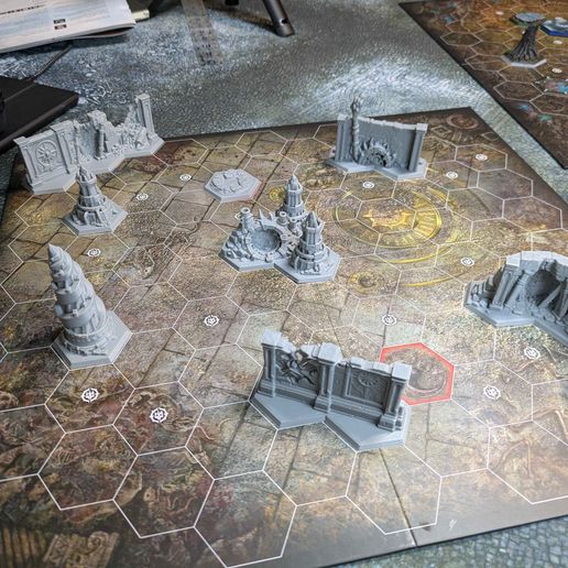 FDM Supportless Embergard Terrain Set