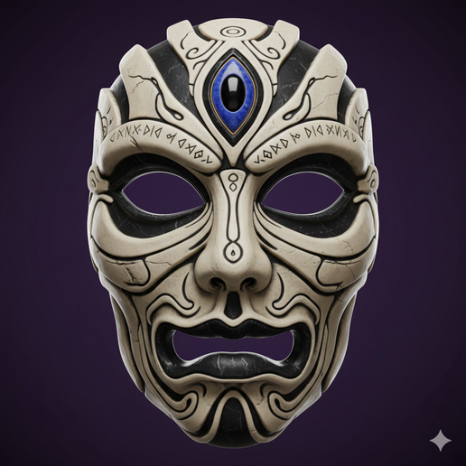 high detail mask STL, mask display STL, pre supported mask STL, front face mask STL, medieval mask STL, broken face mask STL, lion mask STL, tactical mask STL, mask wall decor STL, stylized mask STL, cosplay mask STL, Carnival mask STL, mutant mask STL, g