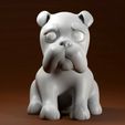 Render-Puppy-dog-02-moad-ok.jpg Boxer Puppy Dog - Sitting Puppy Figure