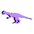Dilophosaurus.stl Dinosaur Island Meeples - Dilophosaurus