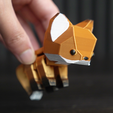 1.png Flexible Fox (Print-in-place)