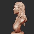05.jpg Gigi Hadid portrait sculpture 3D print model