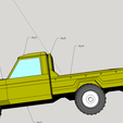 car.png Toyota Hilux Pick Up Truck  tehnical 1/20ish scale