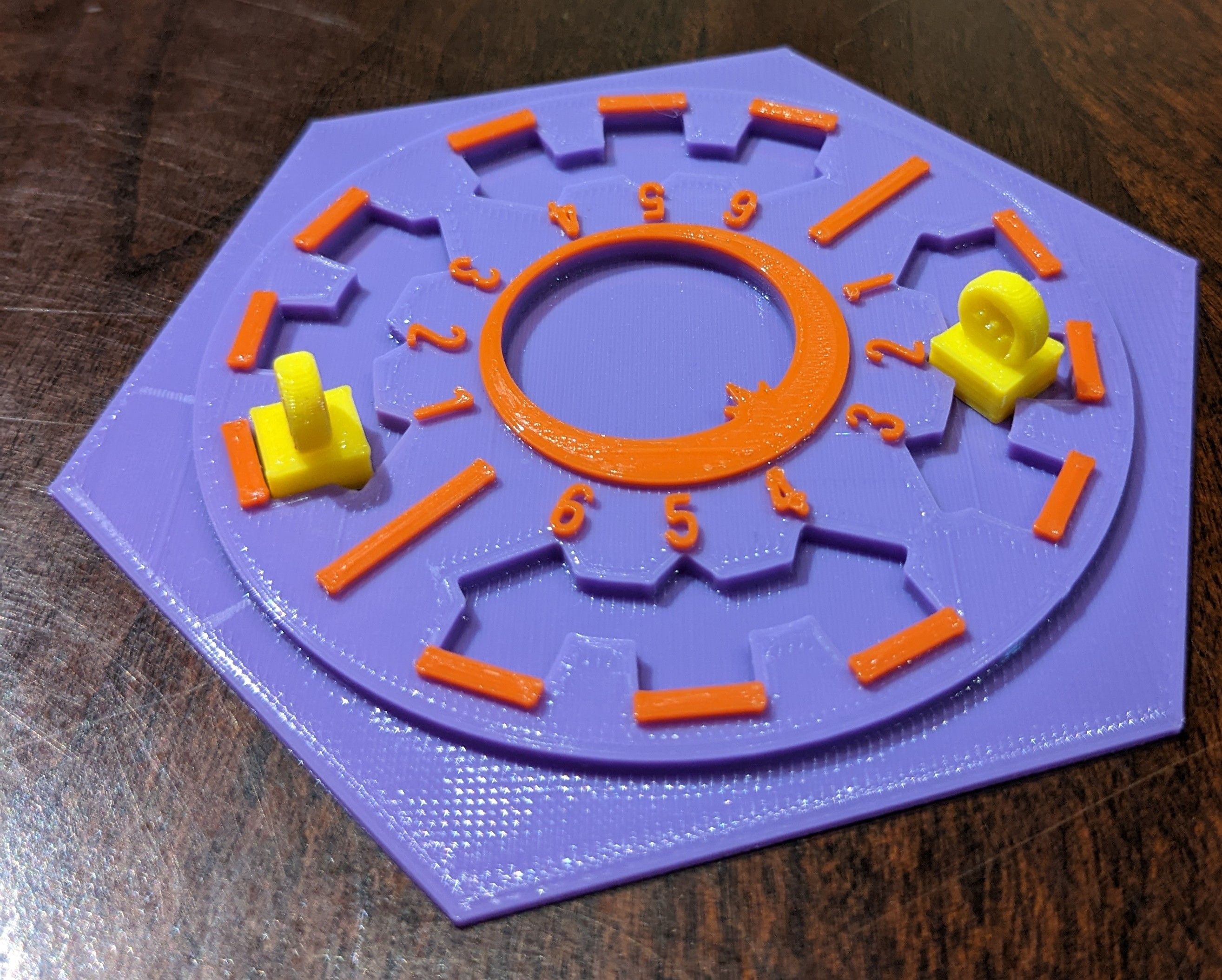 Eclipse Turn Order Tracker Second Dawn Brettspiel 3Dgedruckt