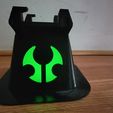 20220214_160706.jpg (Luminated) Axial SMT10 GRAVE DIGGER Stand