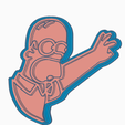 HomeroFoto.png Cookie cutter Homer grapping a donut