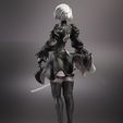 3.jpg 2B - Nier Automata 3D print