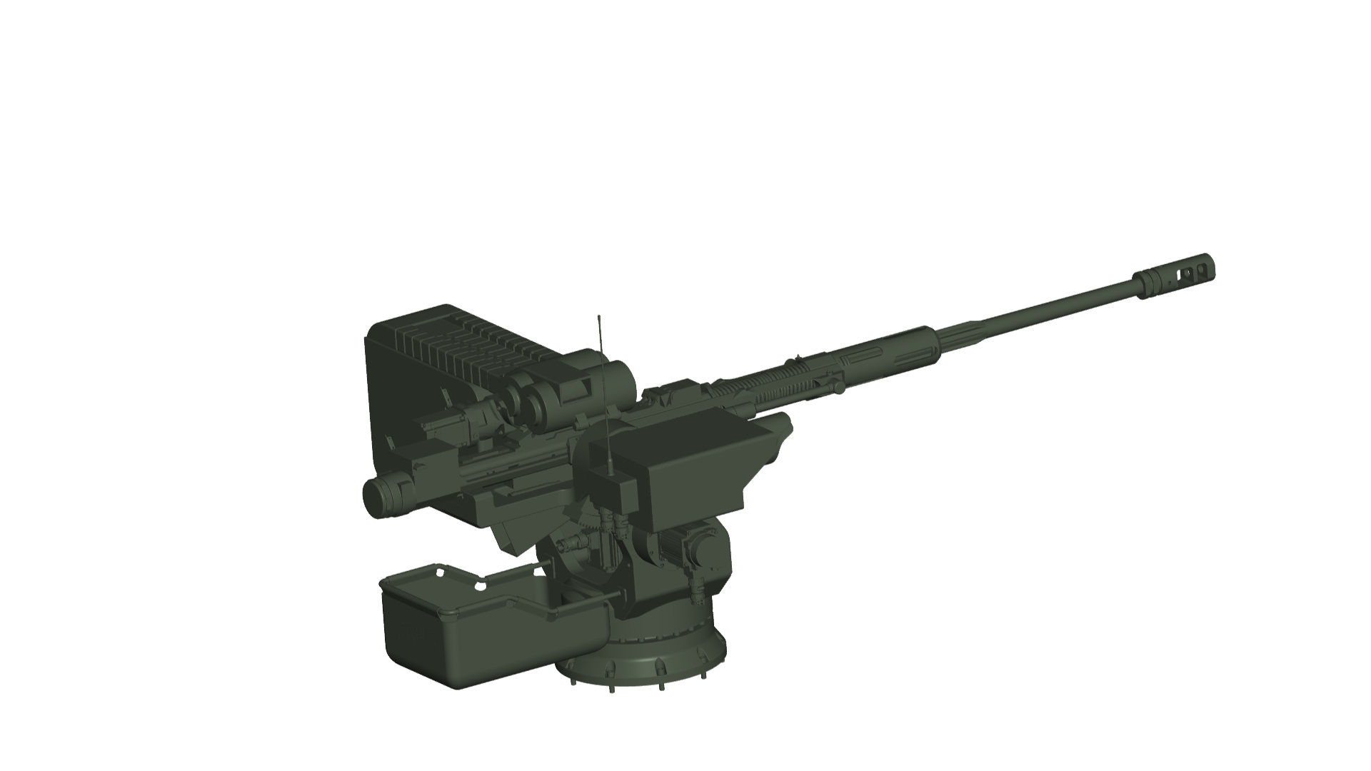 Archivo 3D sistema de armas a distancia (RWS)・Objeto para impresora 3D ...