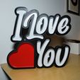 IMG_20210116_195802.jpg Archivo 3D I Love You - Lámpara・Objeto imprimible en 3D para descargar