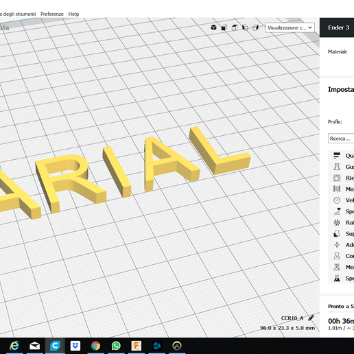 📁 ARIAL font uppercase 3D letters STL file・ 3D File for ・Cults