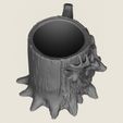 Deer-Head-Wooden-Stump-Mug-06.jpg Deer Head Wooden Stump Mug
