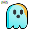 88_cutter.png GHOST PACMAN EMOJI COOKIE CUTTER MOLD