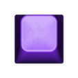 Taste_3_Reihe_SHIFT-LOCK.stl Commodore C64 keys/keycaps with labeling complete version 2