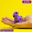 14.jpg Lizard Lilu the cute articulated flexi toy (STL & 3MF)