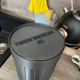 2.png trash can with swing lid - Cool and simple