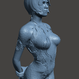 09a2.png CORTANA HALO 4 - ULTRA HIGH DETAILED SURFACE-GAME ACCURATE MESH stl for 3D printing