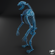 Arctodus-skeleton-wax-3.png Arctodus simus - short faced bear skeleton 3D print model