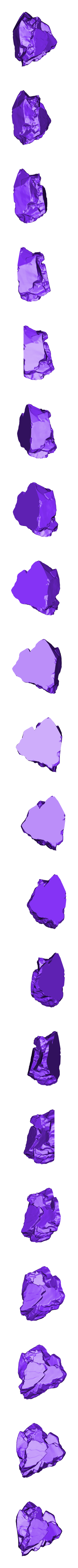 Gloomhaven_Boulder_1Hex_5.stl Massi per Gloomhaven - Scolpiti (1, 2, 3 Hex)