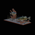 bass-R-3.png two bass scenery in underwather for 3d print detailed texture