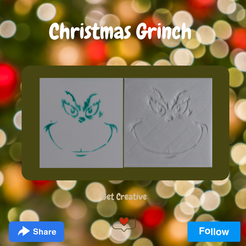 Christmas-Grinch.png Christmas Grinch Stencil
