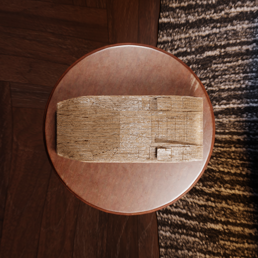 Lamborghini_Countach_fatias_com_base2_cleaned_render_3.png 3D Printable Lamborghini Countach - Sliced Design with Base