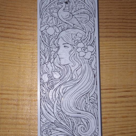 Women Mosaic 1 – Bookmark No.070 (1mm Master Standard)
