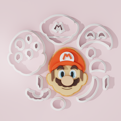 Super-Mario-New.png Super Mario Cookie Cutter