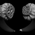 10.jpg 3D PRINTABLE MYTHOSAUR SKULL  HORNS AND SORGAN FROG THE MANDALORIAN