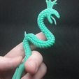 2.jpg STL file Snake staff・3D print design to download