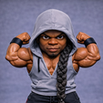 Kai-Greene-Front.png Kai Greene bodybuilder comic figure comic style chibi