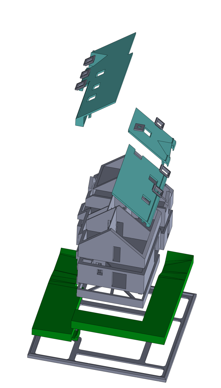 assemblage_maison_1.png Download free STL file Semi-detached house • Design to 3D print, mcbat