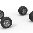 1.jpg Wheel Set of Midget car Scale 1:25