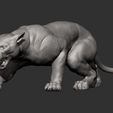 panther-on-the-hunt8.jpg Panther on the hunt 3D print model