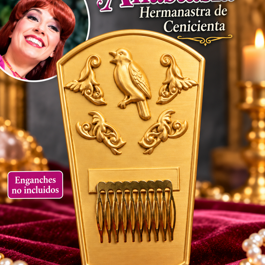 Princesa Anastasia peineta