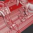 wire001.jpg Large Victorian Cornice BAROQUE GYPSUM FOR CNC FABRICATION