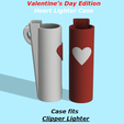 vl3.png Valentine's Day Edition Lighter Cases (Bic Classic & Clipper)