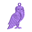 Celtic owl.stl Celtic owl