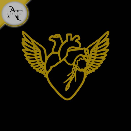 Horse - Line Art - 2D Wall Art Decor 3D model