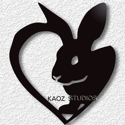 project_20240603_1442087-01.png Bunny love wall art rabbit in heart wall décor