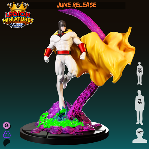 🦸 Marvel crisis protocol spaceghost presupported included
