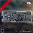 9.jpg T-35A M1934 (with damage combat) - Soviet army WW2 Second World East front Ostfront RPG Mini Hobby