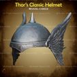 1.jpg Thor Helmet Classic- Fan Art 3D print model