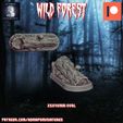 Diapositiva2-21-01.jpeg Wild Forest Set (25 Pre-supported miniature bases +2 bonus model)