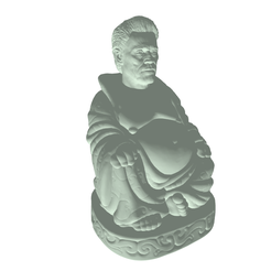 model.png Fichier STL gratuit BUDDHA WILLEM DAFOE (BUDDHA)・Modèle à télécharger et à imprimer en 3D