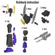 Kickback_Instruction.JPG Télécharger fichier STL gratuit Les transformateurs du G1 sont malmenés - pas de soutien • Design pour impression 3D, Toymakr3D